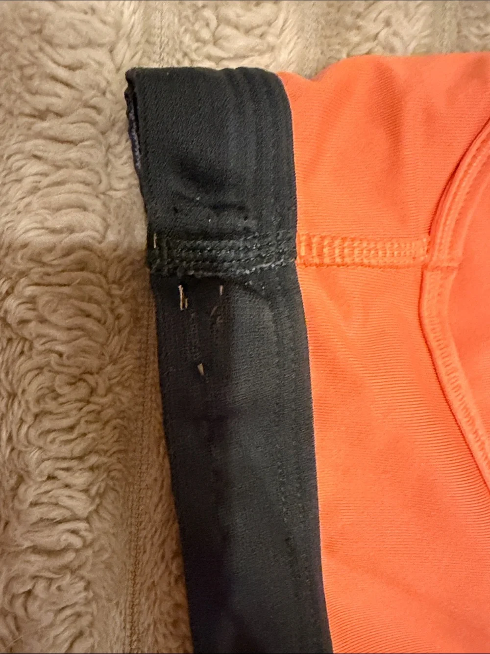 Nike Pro Bright Orange Racerback Sports
